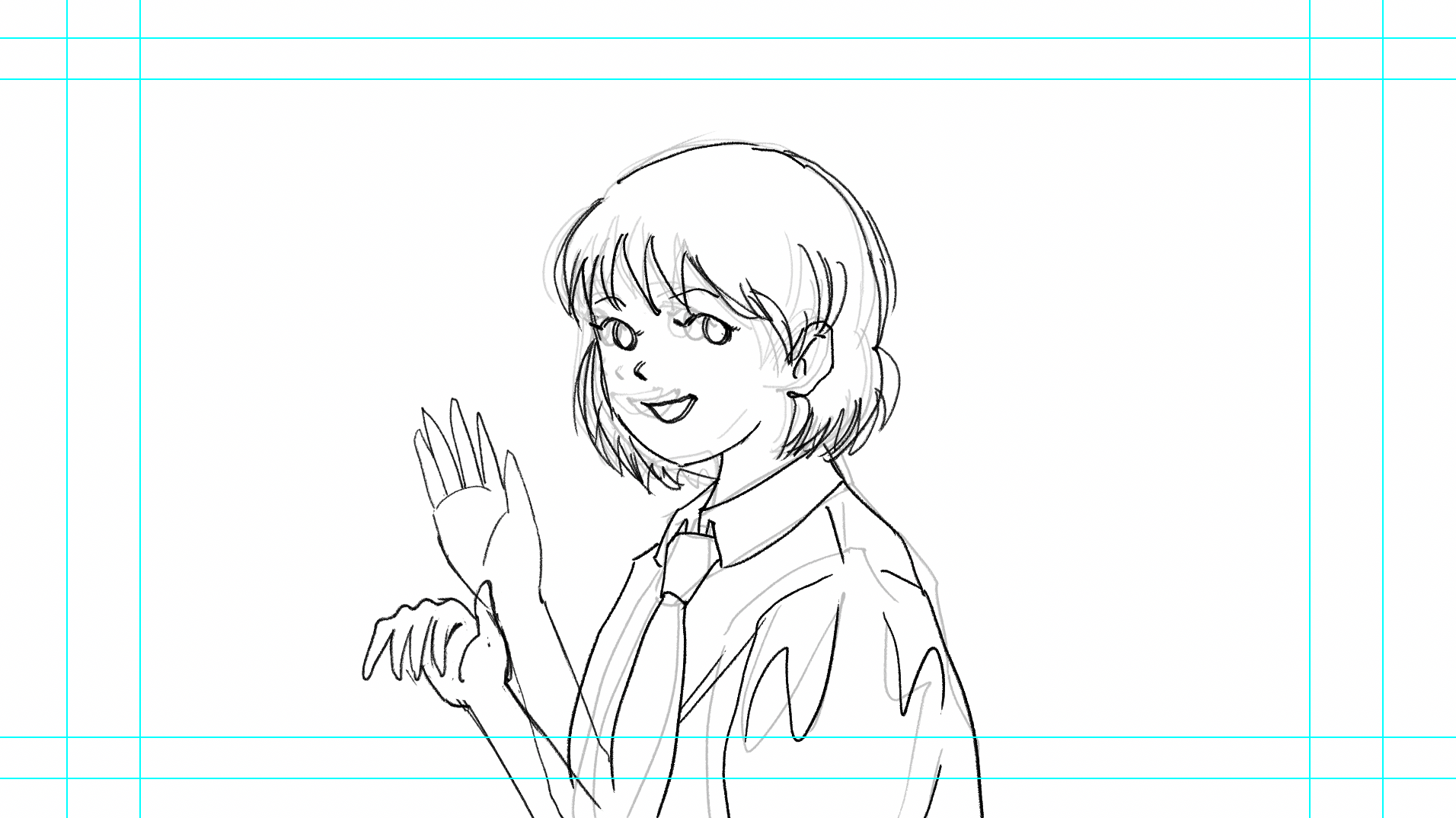 手描きアニメーションのイメージ